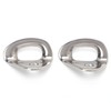 2Pcs Climbing Hangers Stainless Steel Durable Sturdy Smooth Convenient Rock