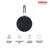 Vinod Cookware Hard Anodized Tawa, Black, 26.5 cm