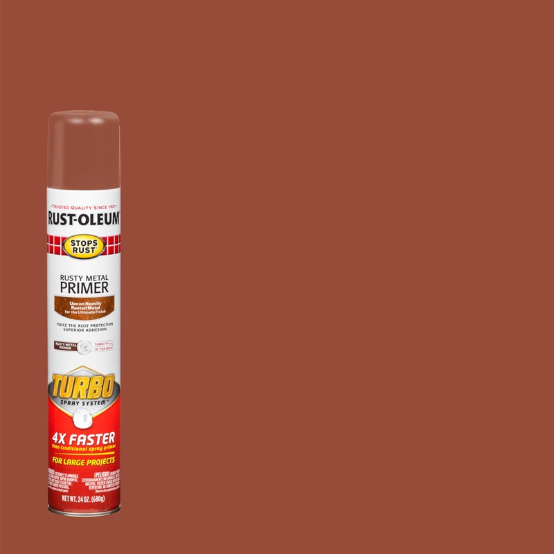 Rust-Oleum 353346-6PK Stops Rust Turbo Spray System Rusty Metal Primer