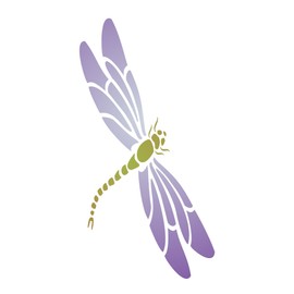 Dragonfly Stencil, 2.5 x 4 inch - Insect Bug Art Decor Stencils