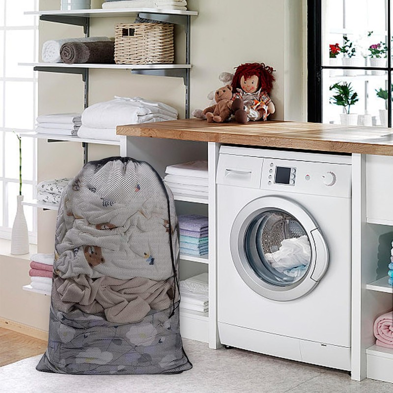 SYEYCW 2 Pcs Laundry Net Bags, 60 x 90cm Organizer