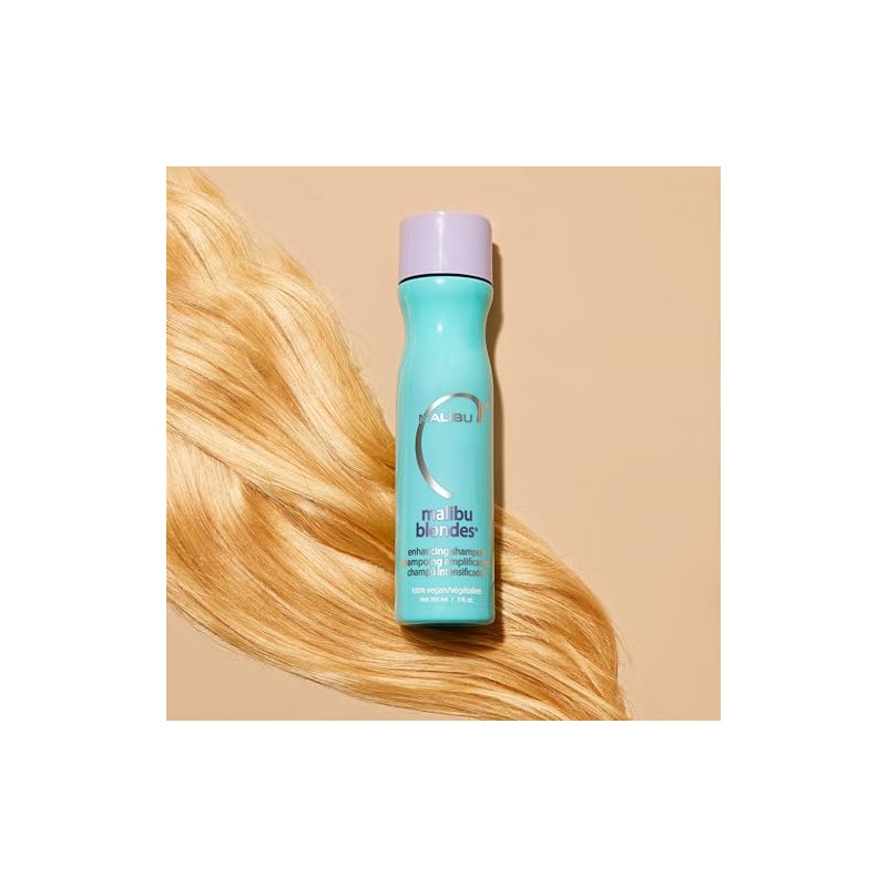 Malibu Blondes Wellness Shampoo, 9 Fluid Ounce