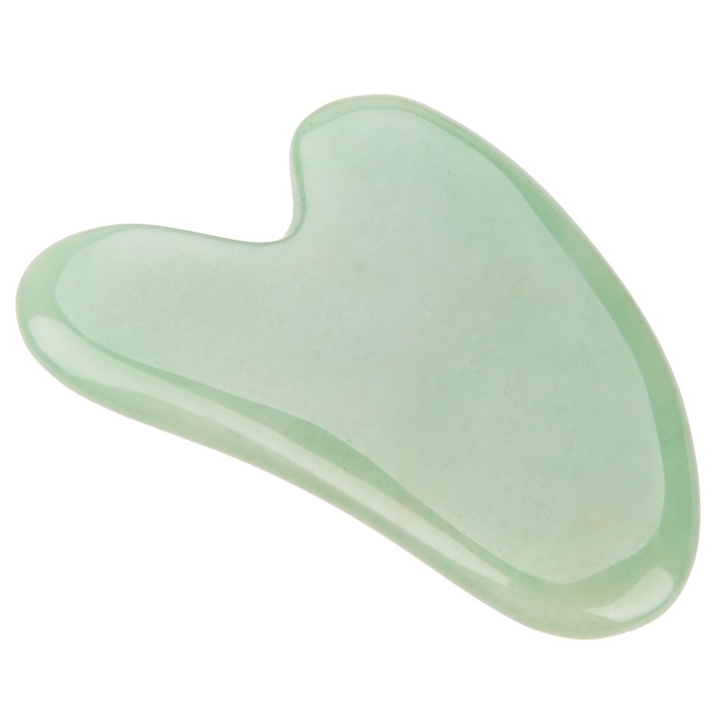 Natural Double Head Green Aventurine Jade Stone Roller & Scrapping