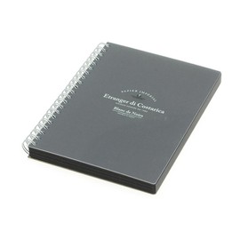 Etrangedy Costa Rica BK-27-01 Ring Notebook, Brand Noir B6, Plain, Black