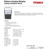 TENMA 72-8170 MULTIMETER, Analog, 6 Functions