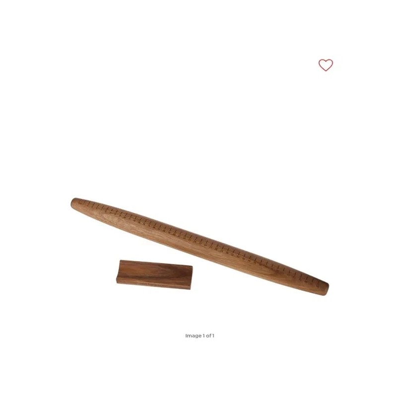 Curtis Stone Rolling Pin - French Style Rolling Pin With