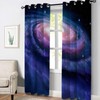 Aimego Galaxy Blackout Curtains Outer Space Universe Nebula Starry Sky