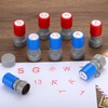 Patikil Self Inking Number Stamps, Numeral 11, Teacher Initial Stamp,