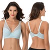 Curve Muse Women's Plus Size Minimiser Unlined Underwired Full Coverage