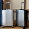 YYW 100% Aluminium Alloy Suitcase, 20 Inch Carry On Suitcase