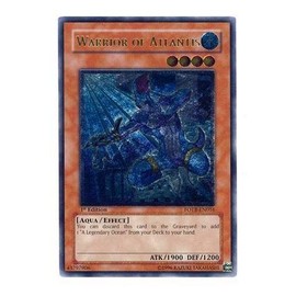 Yu-Gi-Oh! - Warrior of Atlantis (FOTB-EN016) - Force of The Breaker - 1st Edition - Ultimate Rare