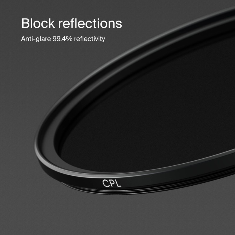 Urth 72mm Magnetic Circular Polarizing (CPL) Lens Filter (Plus+) —