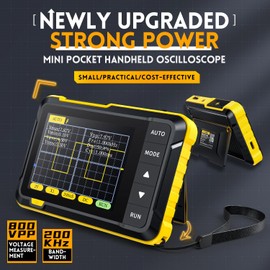 Handheld Digital Oscilloscope Multimeter, DSO152 2.8" TFT Kit - Portable Automotive Pocket Oscilloscope, 2.5MS/s High Sampling Rate, 200KHz Bandwidth, Trigger Function Auto/Normal/Single