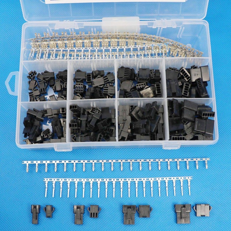 560Pcs 2.5mm Pitch 2 3 4 5 Pin JST SM