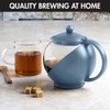 Primula Half Moon Teapot with Removable Infuser, Glass Tea Maker