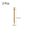 sourcing map Split Cotter Pin - 3mm x 40mm (1/8