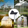 Fdit Rainwater Drainage Kit, Greenhouse Rainwater Gutter Water Butt Down