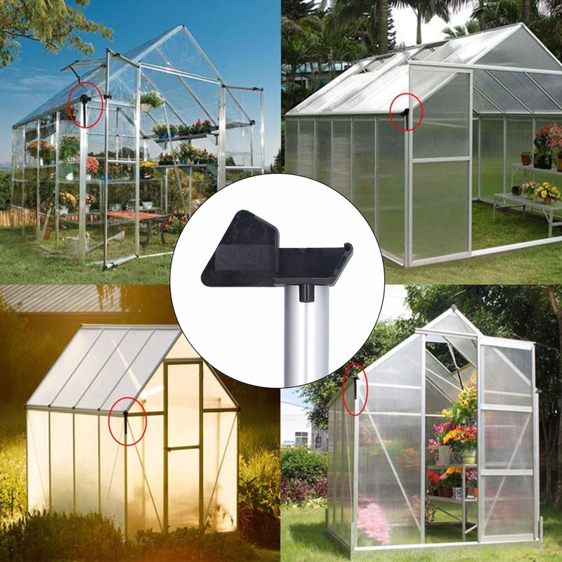 Fdit Rainwater Drainage Kit, Greenhouse Rainwater Gutter Water Butt Down