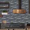 12pcs Tile Wall Sticker Thickened PVC Self Adhesive Waterproof Retro