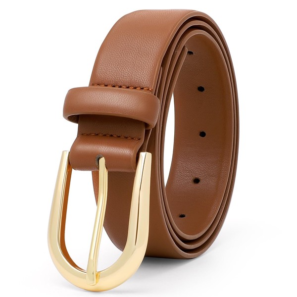 SANSTHS Fashion Womens Belt for Jeans Pants, Ladies Dress Waist