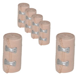 FIGO Pack of 6 all-around24 elastic bandage, sports bandage, support bandage, sports bandage