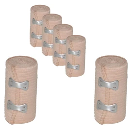FIGO Pack of 6 all-around24 elastic bandage, sports bandage, support bandage, sports bandage