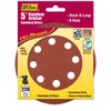 IVY Classic 42374 Flex-Abrasive 5-Inch - 8-Hole 220 Grit Extra