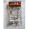 Fat-catz-copy-catz Box of 70 Professional Salon quality Chrome shiny Silver