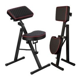 Poarmeey Portable Tattoo Chair Foldable Tattoo Arm Rest Adjustable Height Multifunctional Tattoo Chair for Artists and Client