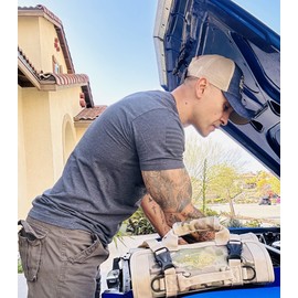 The Ryker Roll Up Tool Bag Organizer Gifts for Dad. Heavy Duty Motorcycle Tool Roll Bag Organizer. Portable Rollup Toolbag w/Detachable Pouches - Tools Bags Mens gifts for him/Mechanic - Camouflage