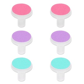 WeddHuis 6 Pieces Replacement Pads for Electric Nail File Children, Grinding Heads, Care Set, Nail Trimmer, Professional Electric Accessories, Nail Clippers