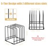 Mythco Kitchen Cabinet Cutting Board Organizer, Cookie Sheet Storage Rack,Cabinet