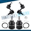 BOXI Front Sway Bar Links + Lower Ball Joints For