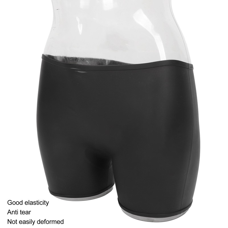 Women Silicone Swim Short Waterproof Leakproof 4 Corner Swimming Shorts