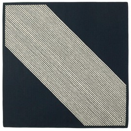 Small Cloth (Cloth Cloth 19.7 inches (50 cm), Dyed Stripes, Navy Blue