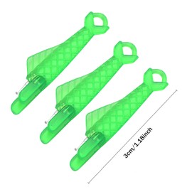 DABAOOU 12pcs Fish Mouth Sewing Machine Needle Threader Upgrade Automatic Needle Threader Fish Type Sewing Easy Selfthread Needle Threaders Kit Plastic Loop Tool Quick Hand Sewing Machine