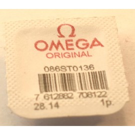 OMEGA ORIGINAL PUSHER # 086ST0136 NEW SEALED IN CAPSULE