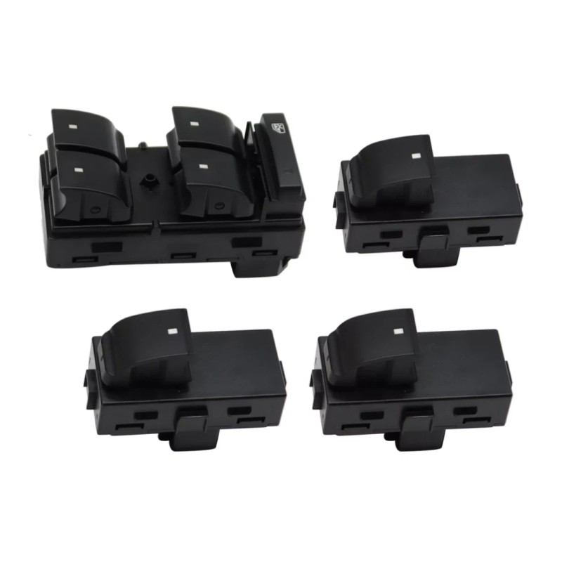 Geartronics 4pcs 22864837 For 2007-2017 GMC Acadia Power Window Control