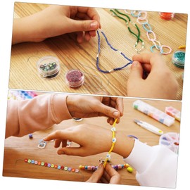 TEHAUX 6Pcs Curved Bead Stringing Needles Efficient Beading Tools for Fast Crafting for Jewelry Making and DIY Projects Compatible with Bead Spinners