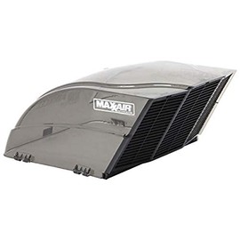 MAXXAIR FANMATE 00-955003 Fan/Vent Cover with EZ Clip Hardware, Constant Airflow, Super Tough, Smoke