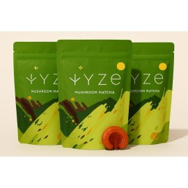 (3-PACK) Premium Mushroom Matcha Powder –Functional Superfood Blend 30 Servings