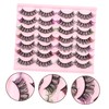 WOONEKY 14 Pairs Pro Diy Lash Extension Kit Natural Curly