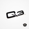 MCK Auto - Q3 Black Glossy Front Rear Mudguard Black
