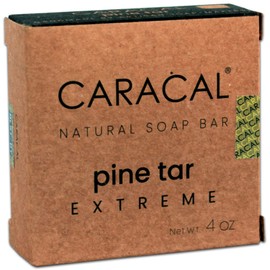 CARACAL Pine Tar Extreme Natural Soap Bar - UNEXPECTED HEAVY SCENT