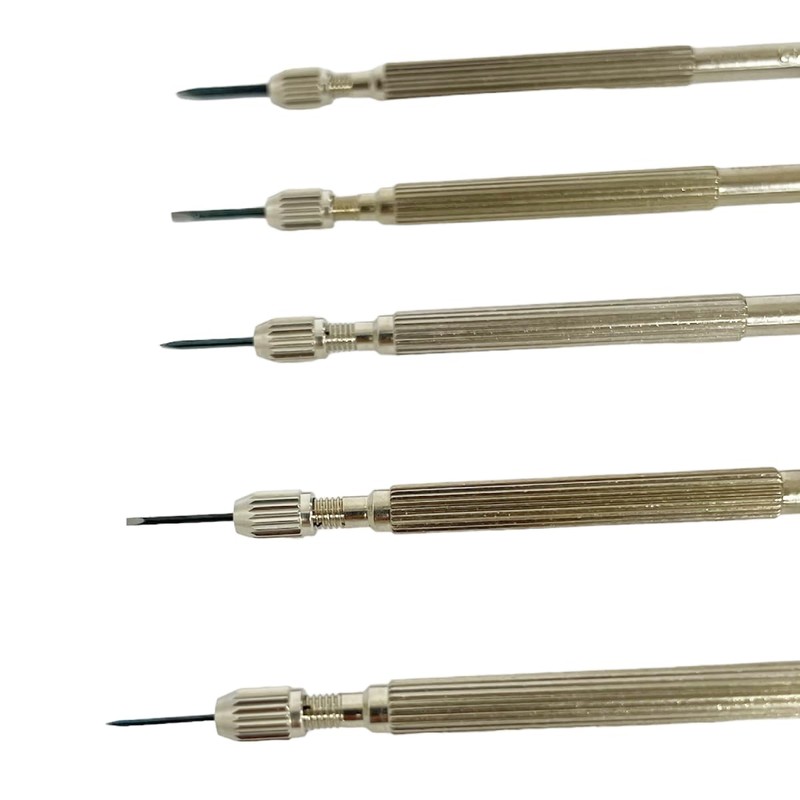 Horotec MSA 01.225 Screwdriver Set with 5 Screwdrivers for Watchmakers