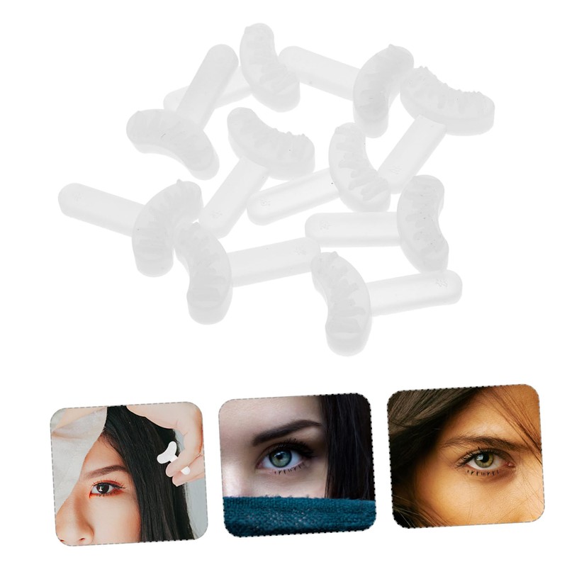 WOONEKY False Lashes Stencils Lower Eyelash Stamp Kit 5 Pairs