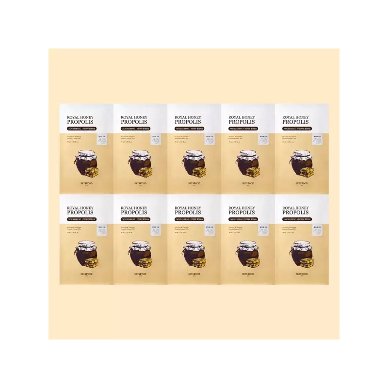 Skin Food 스킨푸드 마스크팩 10매 매일골라쓰는팩 수분케어 Skinfood Mask Pack