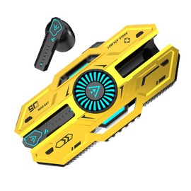 Headphones Wireless, Stable-Connection Wireless Headphones with RGB Light, Sweatproof Consumer Electronics for Enhanced Experience During Commuting Offices Workout