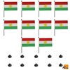 AZ FLAG Kurdistan Table Flags 8.25" x 5.5" 10 Small