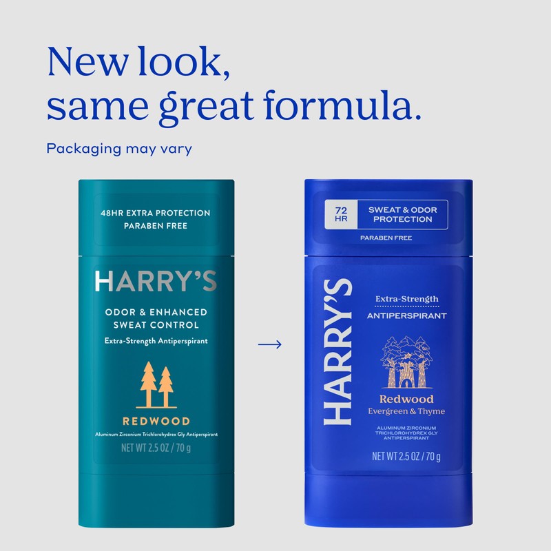 Harry's Extra-Strength Antiperspirant Deodorant, Sweat & Odor Control Antiperspirant for
